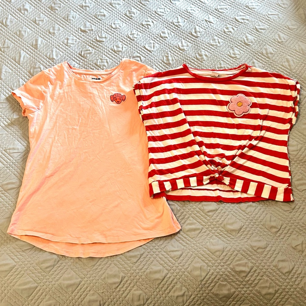 Bundle of Two Girls Tees, Size XL 14-16